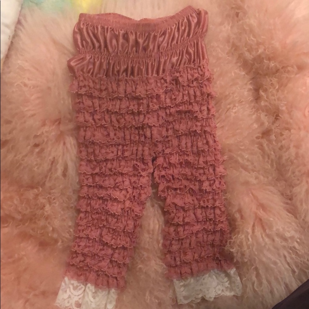 Handmade Ankle length tapered Ruffle pant!! BOHO!